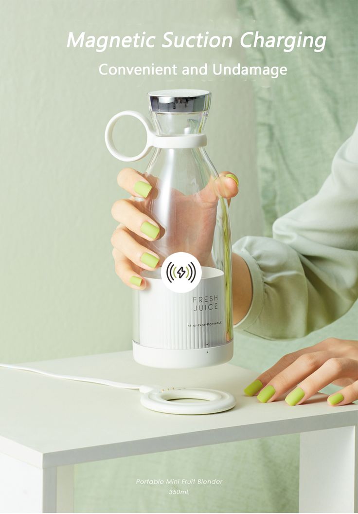Personal Smoothie Blender- Compact Electric Fruit Mixer Grinder- 420 ML