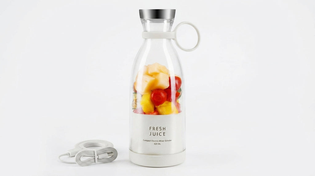 Personal Smoothie Blender- Compact Electric Fruit Mixer Grinder- 420 ML